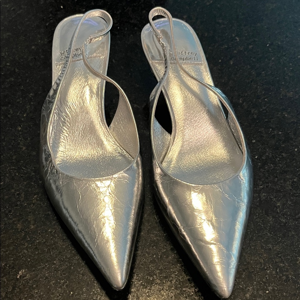 Jeffrey Campbell Silver Heels